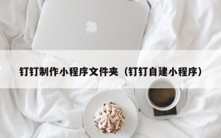 琼海钉钉制作小程序文件夹（钉钉自建小程序）
